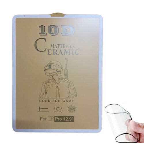 Matte Ceramic Film Cover Screen Protector For All Apple iPad Pro Air iPad Mini - Picture 2 of 13