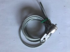 Kensington Keyed Notebook Lock Laptop Security Cable SILVER with 1 key