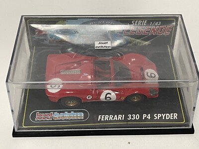 1/43 Jouef Evolution Ferrari 330 P4 Spyder in Rosso Corsa Red