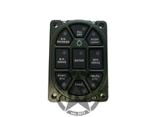 MILITARY TRUCK LED PUSH BUTTON MASTER LIGHT SWITCH 12484558 HMMWV HUMVEE M923