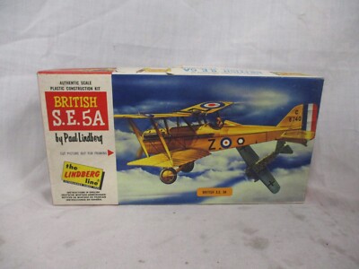 Lindberg #461-50 S.E.5A Model Kit