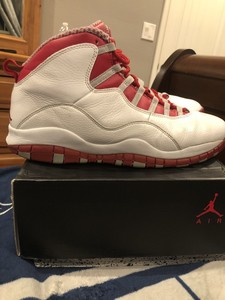 jordan 10 red steel