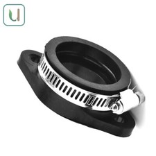 32mm 34mm Carb Flange Intake Adapter Manifold Boot For Mikuni 32-34 Carburetors