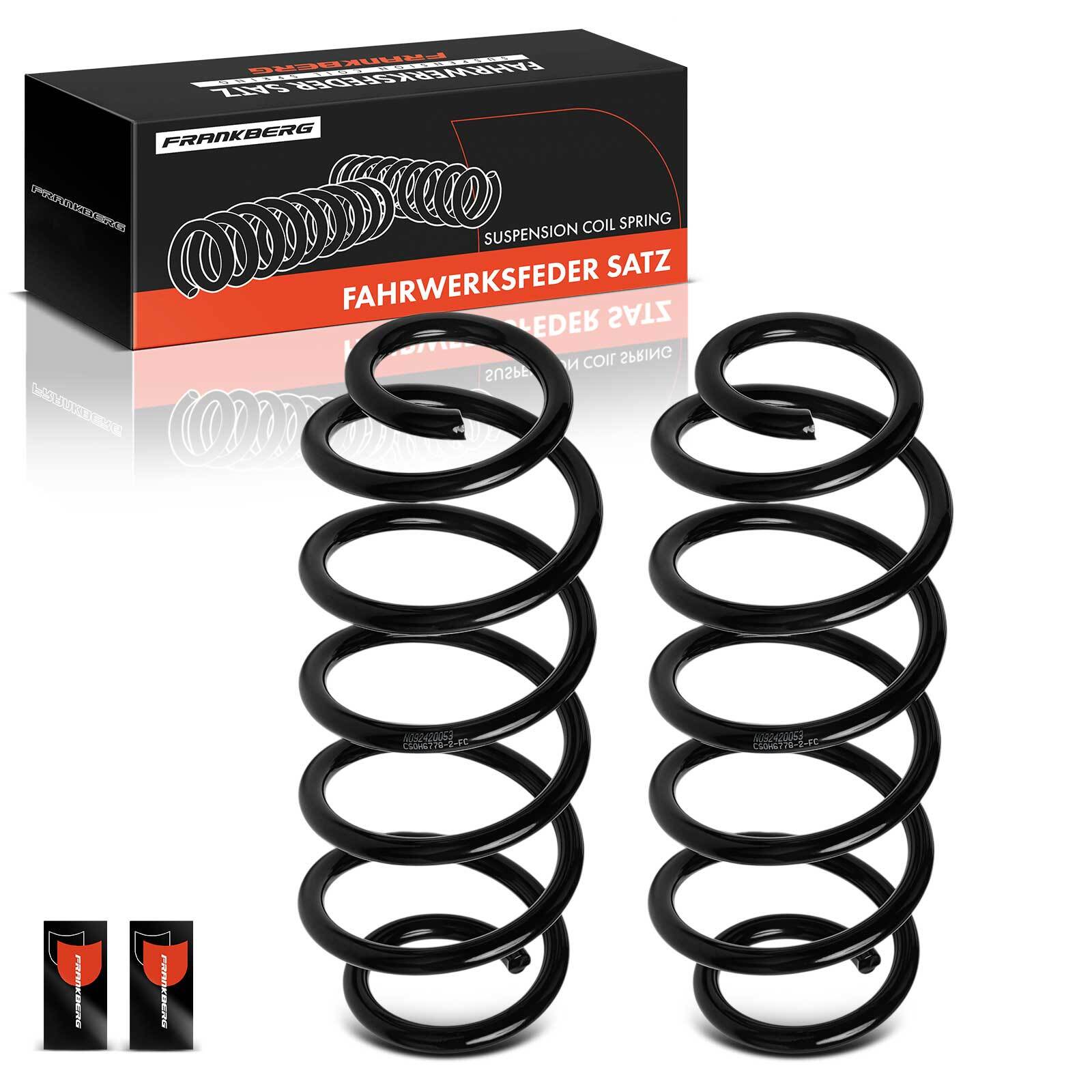 FRANKBERG 2x Coil Spring Set for Suzuki Swift III 2005-2023 Rear RH6778 SP3634