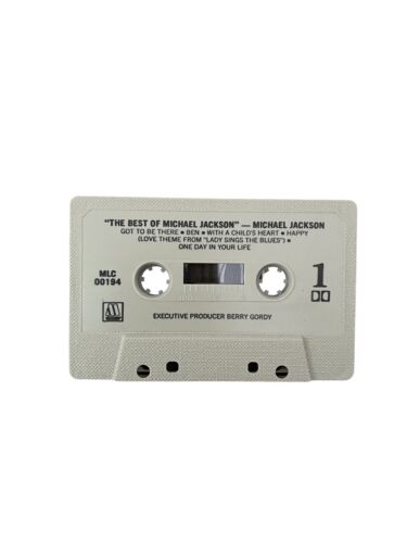 Michael Jackson The Best of Michael Jackson Cassette CRC Soul R&B - Picture 3 of 3