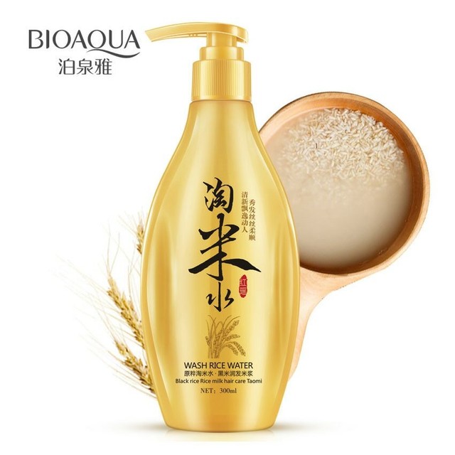 BIOAQUA China Tradition Wash Rice Water Shampoo Milk Hair Care Oil