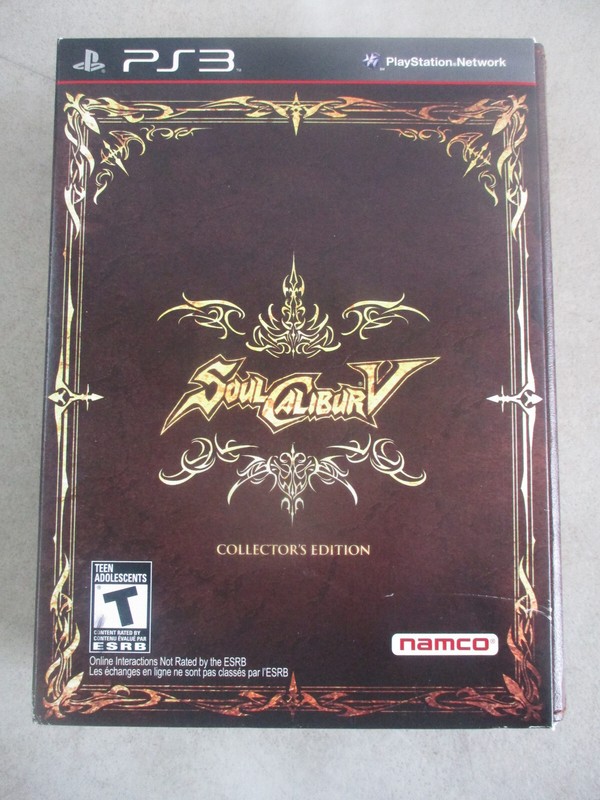 PLAYSTATION 3 PS3 SOUL CALIBUR V COLLECTOR'S EDITION BIG BOX (NO GAME)