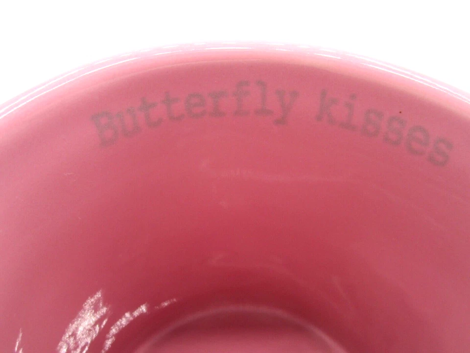 Global Design белый и розовый с большим количеством розовых бабочек поцелуи 16 унций (277) - Изображение 4 из 4