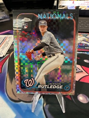 Jackson Rutledge Topps 2024 Topps Chrome #42 Jackson Rutledge X-Fractor | eBay