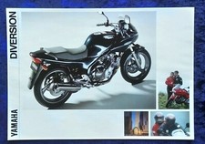 Yamaha XJ 600 brochure diversion 7.1991