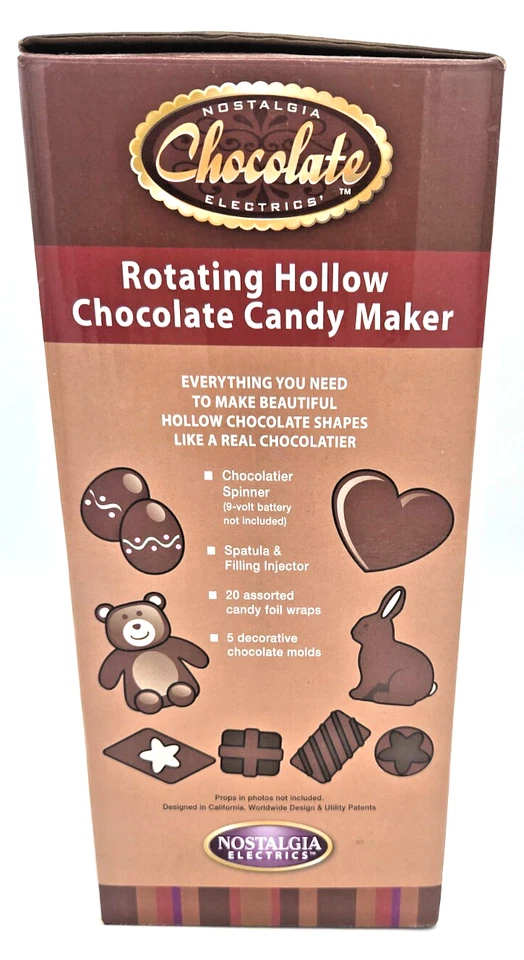 Máquina de dulces de chocolate hueca giratoria - Nostalgia Chocolate Electricidad Foto 4 de 4