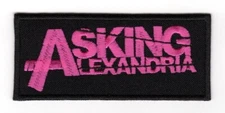 Asking Alexandria Patch | English Metalcore Heavy Metal Hard Rock Band Logo