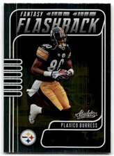 2020 PANINI ABSOLUTE FANTASY FLASHBACK PLAXICO BURRESS PITTSBURGH STEELERS