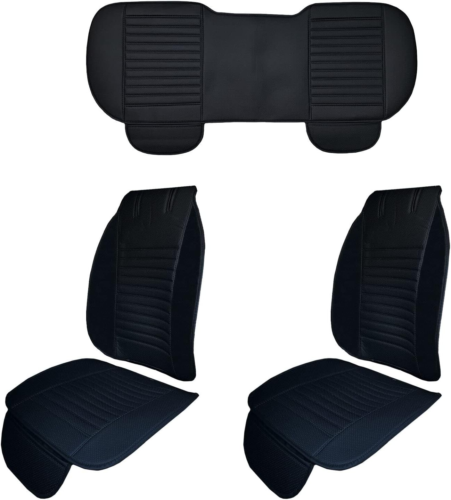 New Breathable PU Leather Seat Cushion Cover Pad for Cars SUV Trucks Auto Office
