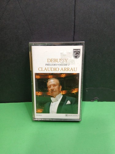 Philips Debussy Preludes Volume 2 Claudio Arrau Cassette - Picture 1 of 5