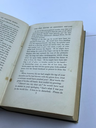 The Fortunes Of Oliver Horn August 1902 Hardcover Book F. Hopkinson Smith - Picture 11 of 12