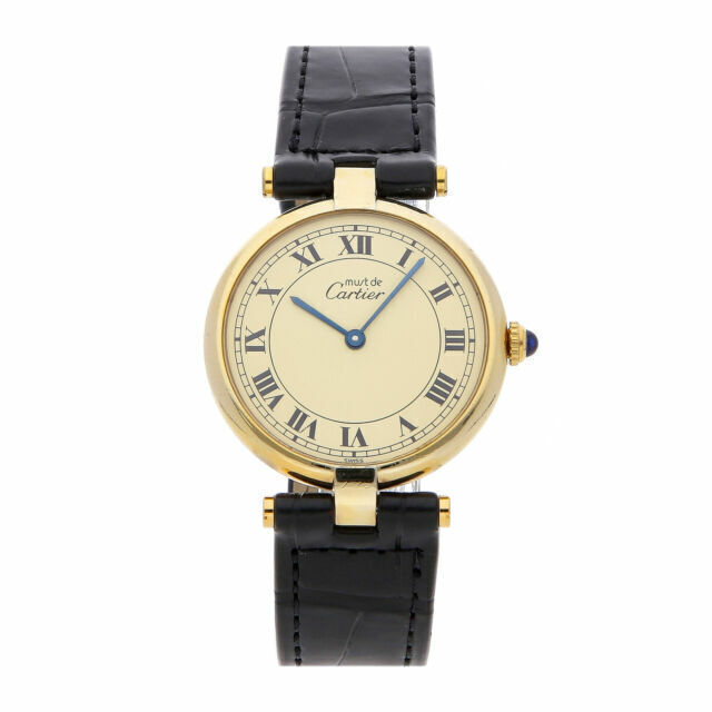 Cartier Must de Cartier 21 - 30 mm, Stainless Steel, Gold