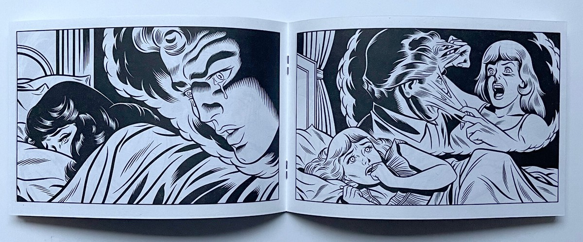 Charles Burns Sweet Dreams Risograph Comic Book 2023 OOP Out