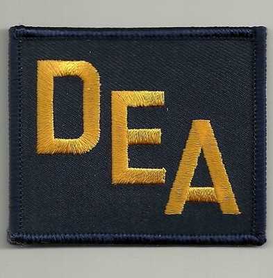 DEA - Drug Enforcement Administration  (DROGEN) Polizei Abzeichen FEDERAL Patch