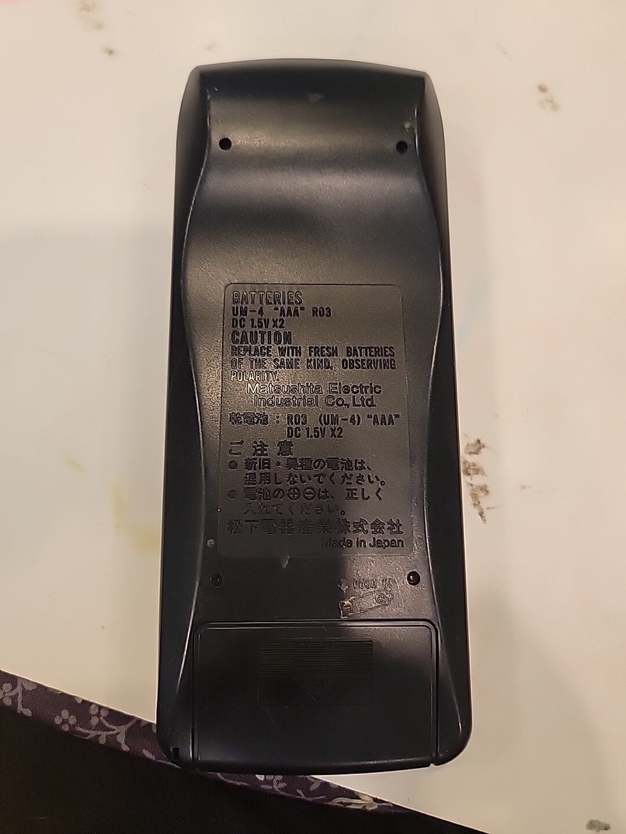 Original Panasonic RAK-SC306W Remote Control SACH33 SCCH55 SACH55