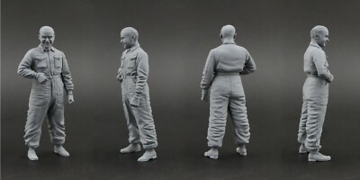 Rudolf Caracciola Figure for 1:18 CMC Mercedes SSKL W25