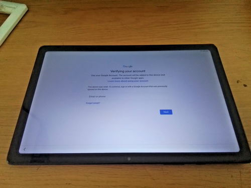 Samsung Galaxy Tab A7 SM-T500 32GB, Wi-Fi, 10.4" - Grey