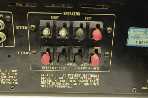JVC JA S22, stereo amplifier-for parts or repair. (ref J 774) - 第 9/12 張圖片