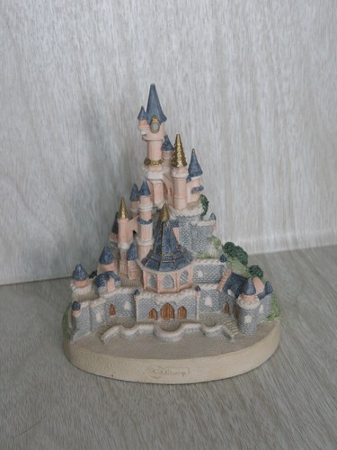 Mini escultura de resina Castillo de la Bella Durmiente John Hine Euro Disneyland - Imagen 5 de 13