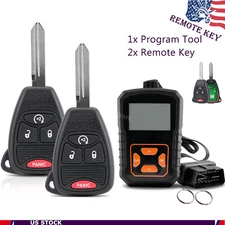 2 For 2007 2008 2009 2010 2011 2012 2013- 2017 Jeep Wrangler Key Fob Program Kit