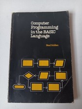 Computer Programming In The BASIC Language Softcoverbook Neal Golden Ex Library