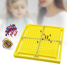Wooden Geoboards Xy Axis Educational Pegboard for Toddlers Children Kids