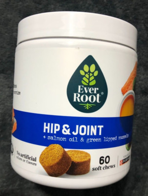 New Purina Ever Root Hip & Joint 60 Dog Soft Chews Ease Joint Stiffness 6/2025