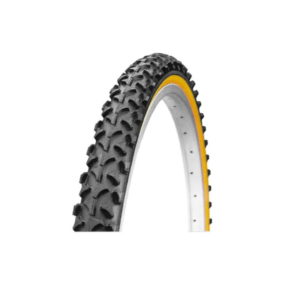 Tyre Pneumatic For Bike MTB Black Rubber 26x1, 95 Bicycle Replacement Cycle
