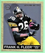 1997 Fleer Goudey Football Jerome Bettis #59 Steelers👍