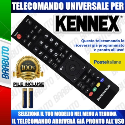 UNIVERSAL FERNBEDIENUNG, KENNEX KLICKEN SIE AUF IHR MODELL SIE ERHALTEN ES BEREITS FERTIG