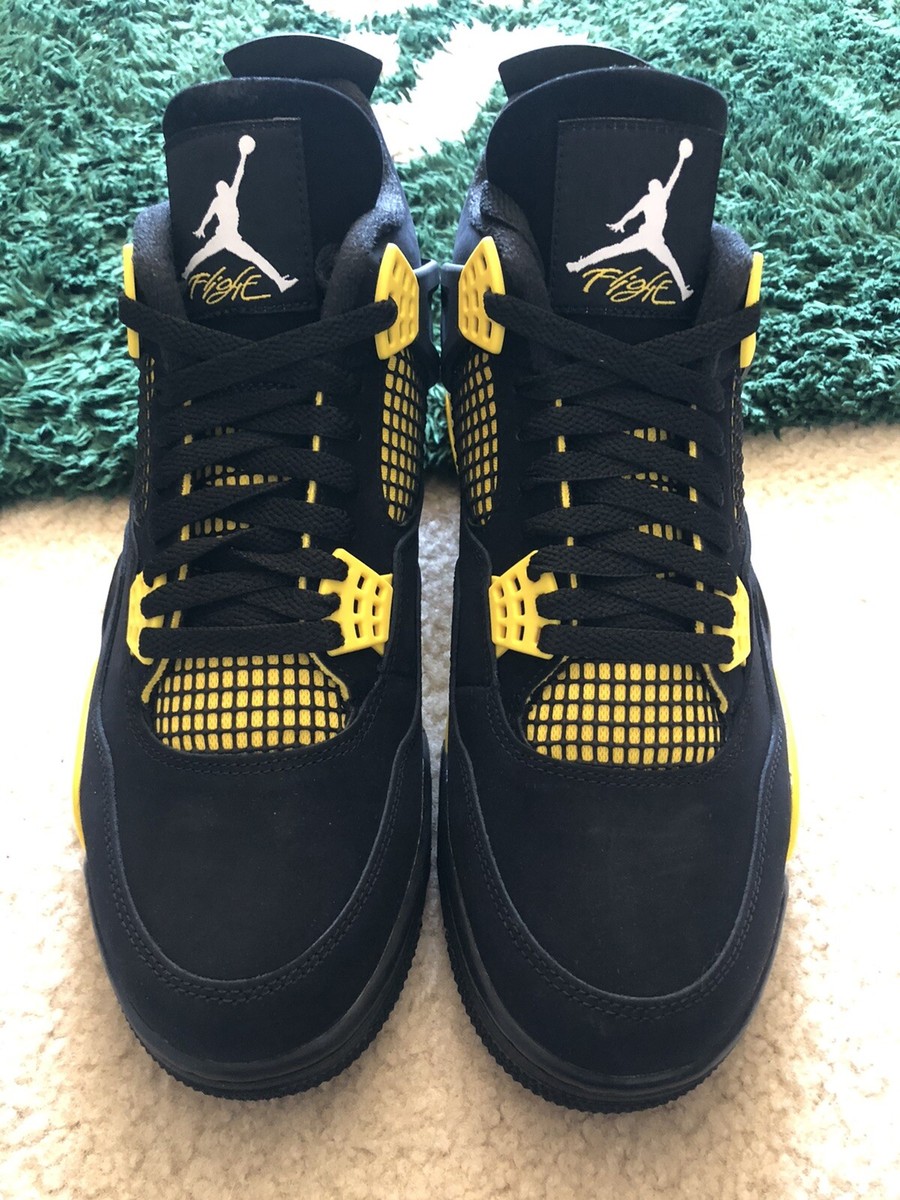 Nike Air Jordan 4 Retro “Thunder” Sz 11 Brand New 2023 | eBay