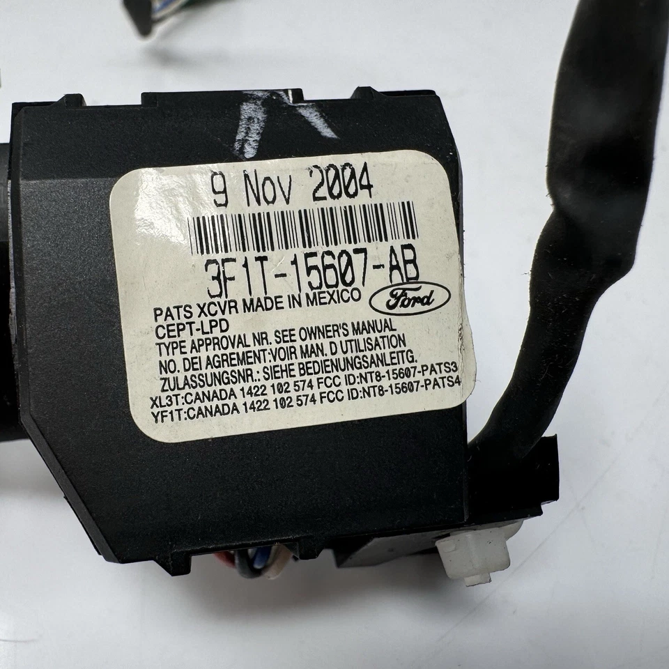 Transceptor inmovilizador Ford Freestar PATS 2004-2007 3F1T-15607-AB OEM Foto 2 de 4