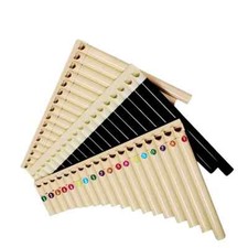 Pan Flute 18Pipe Eco-friendly Resin C Tone Easy Learn Pan Flute Pan Pipe Musical
