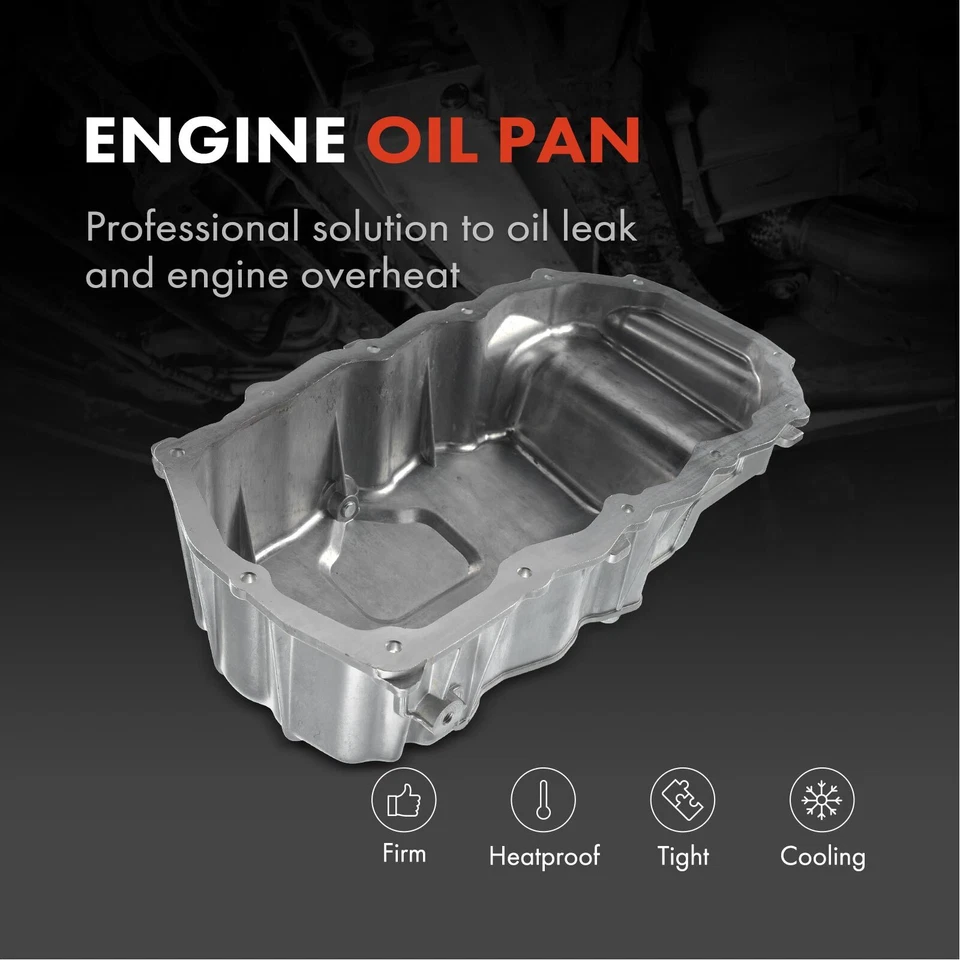 Pan de aceite de motor para Chrysler Sebring Voyager Dodge Caravan Stratus Breeze 264-242 Foto 2 de 4