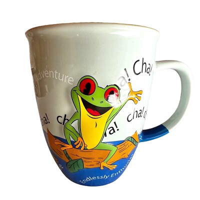 Rain Forest Café Mug TM & Landry's Coffee Tea Cup Frog Dishwash Microwave Safe
