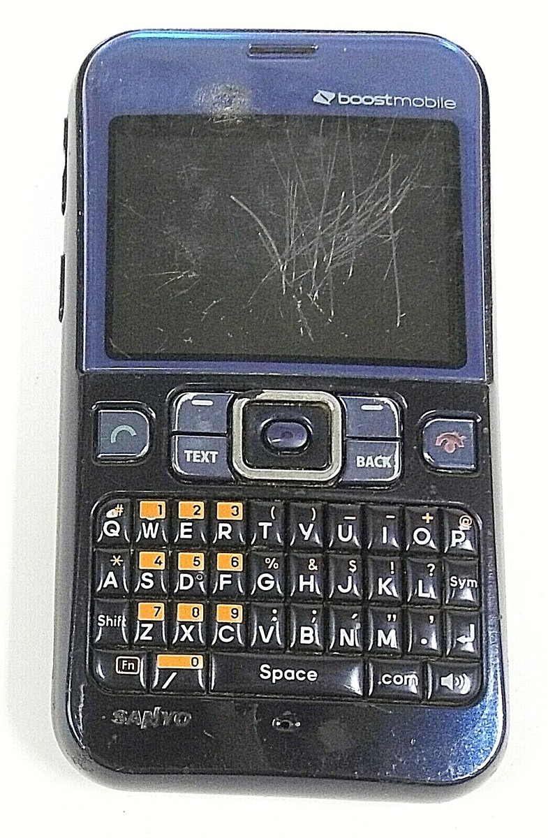 Sanyo Juno SCP-2700 - Blue ( Boost Mobile CDMA ) Very Rare