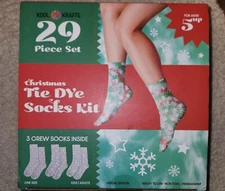 Kool Krafts Tie Dye Sock Kit. New. Adults Kids