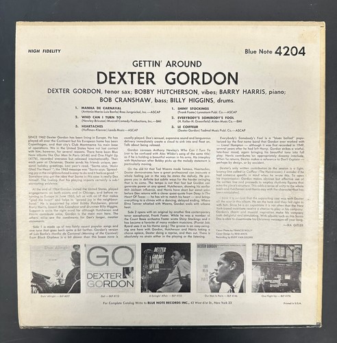 Dexter Gordon on Blue Note 4204 - Picture 2 of 4