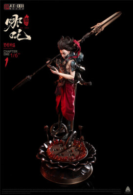 A-Toys AT-0001 Dark Myth Nezha 1/6 Scale Collectible Action Figure