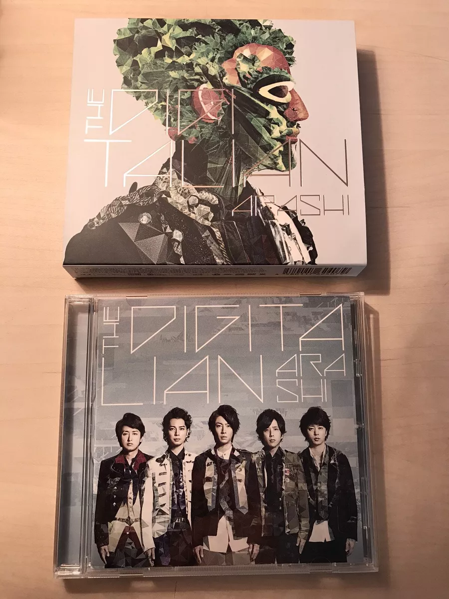 Arashi THE DIGITALIAN 13th Album (CD+DVD+booklet) & 17 Song CD Album +  Booklet