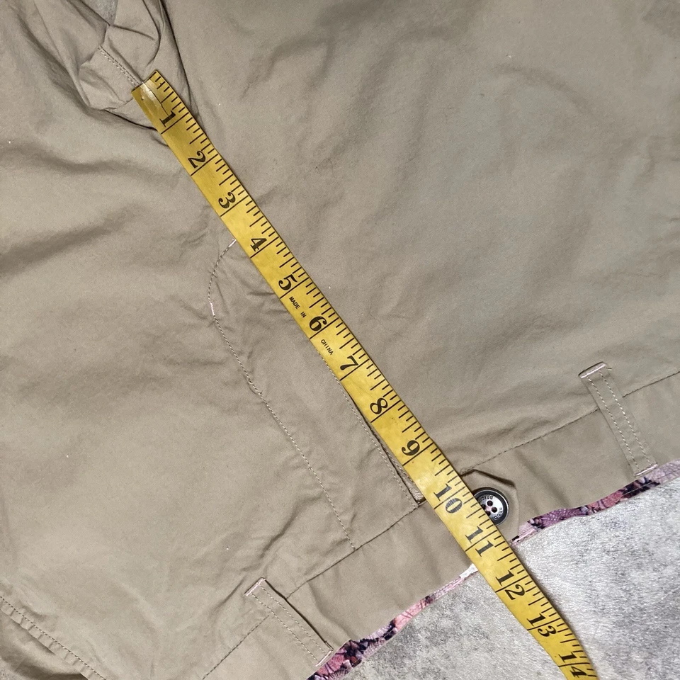 Pantalones Brooklyn Brigade Para Hombres 34 Beige Frente Plano Chino Pierna Recta Informales Foto 4 de 4