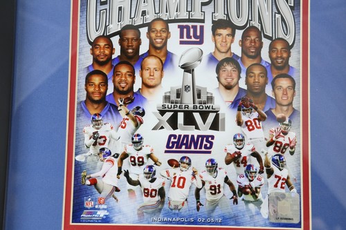 Rare USPS NY Giants Super Bowl XLVI Commemorative Stamped Dated Envelope Photo - Picture 8 of 12