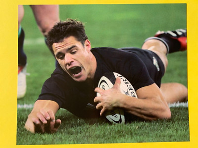 RUGBY UNION STAR ROOKIE CARD DAN CARTER ALL BLACKS 2005 FRANZÖSISCHE AUSGABE