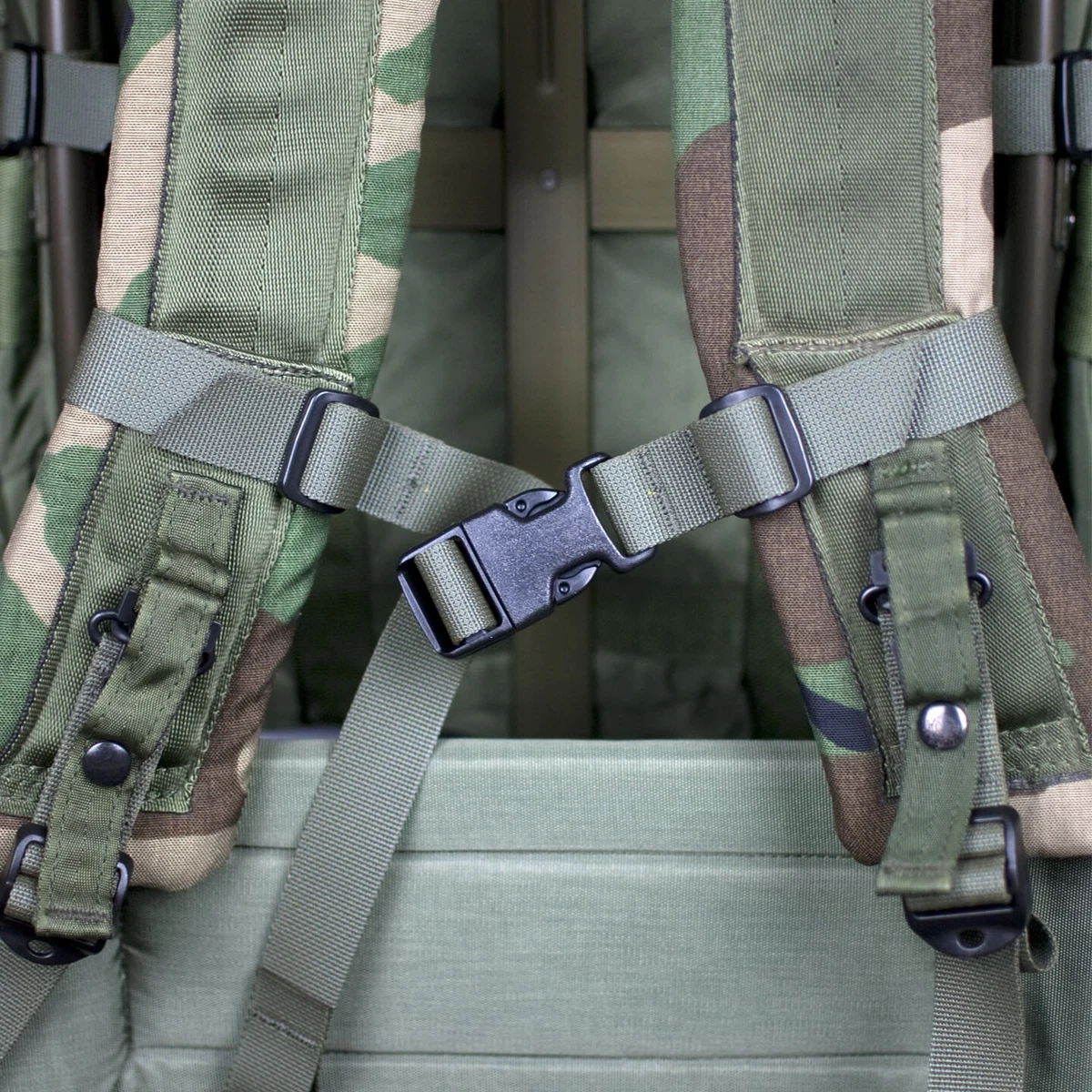 Improved alice pack straps clearance