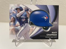 2022 Topps Update Series #BH-MC Matt Chapman Commemorative Batting Helmet Relic